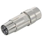 HARTING-09148812806 Steckverbinder, rund Han M12 Crimp X-coded female metal nut
